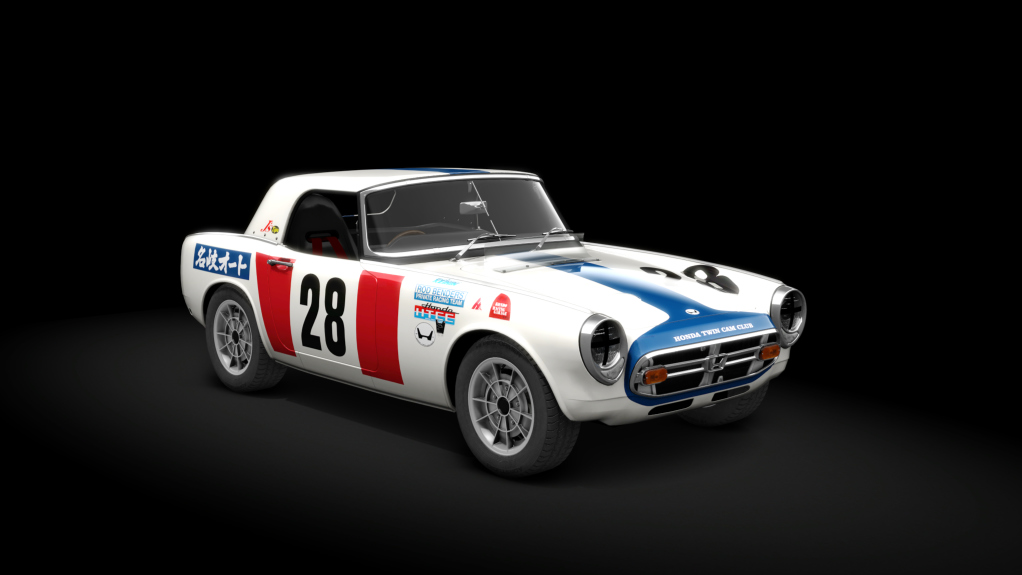 Honda S800 RSC, skin 28_HTCC