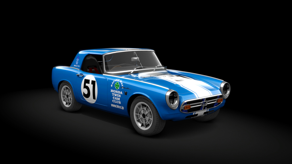 Honda S800 RSC, skin 51_Nasu