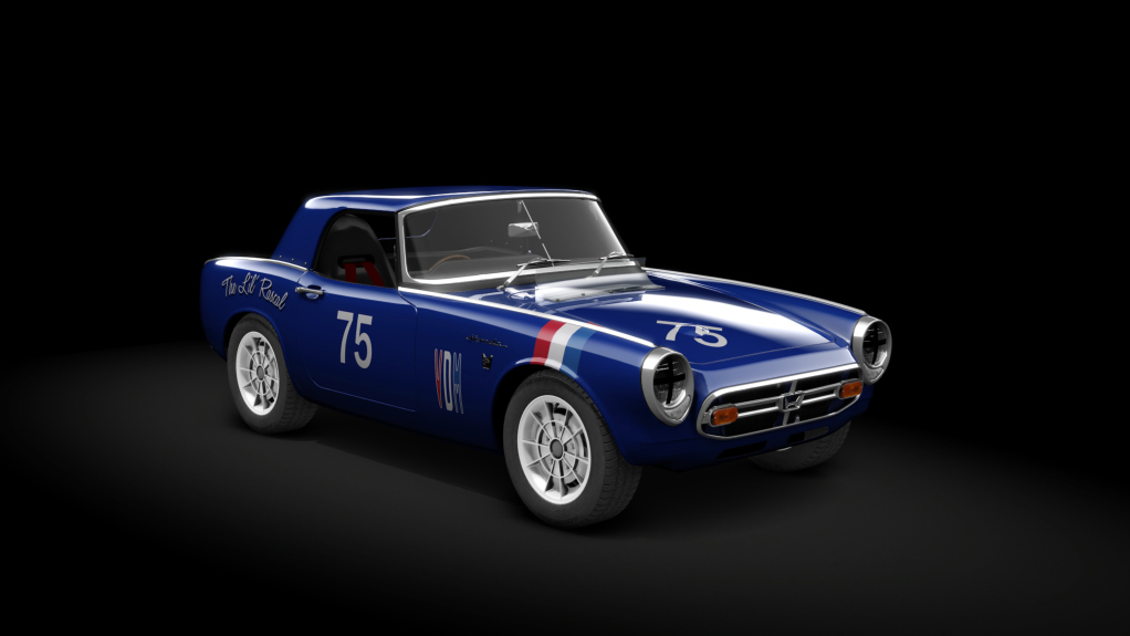 Honda S800 RSC, skin 75_blue