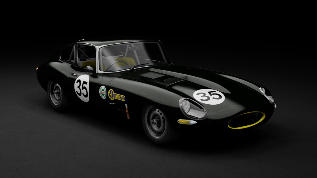 GTC60 Jaguar E-type Le Mans, skin black_35