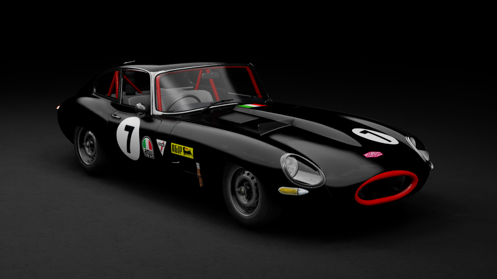 GTC60 Jaguar E-type Le Mans, skin black_7
