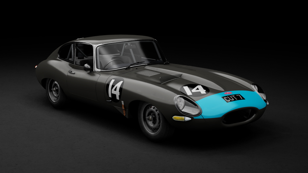 GTC60 Jaguar E-type Le Mans, skin cut7