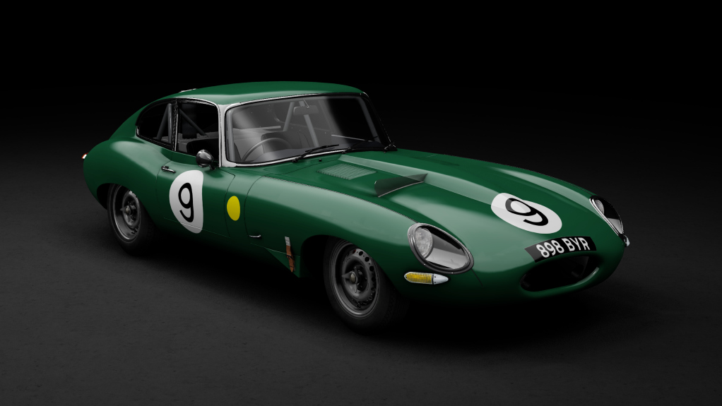 GTC60 Jaguar E-type Le Mans, skin green_9