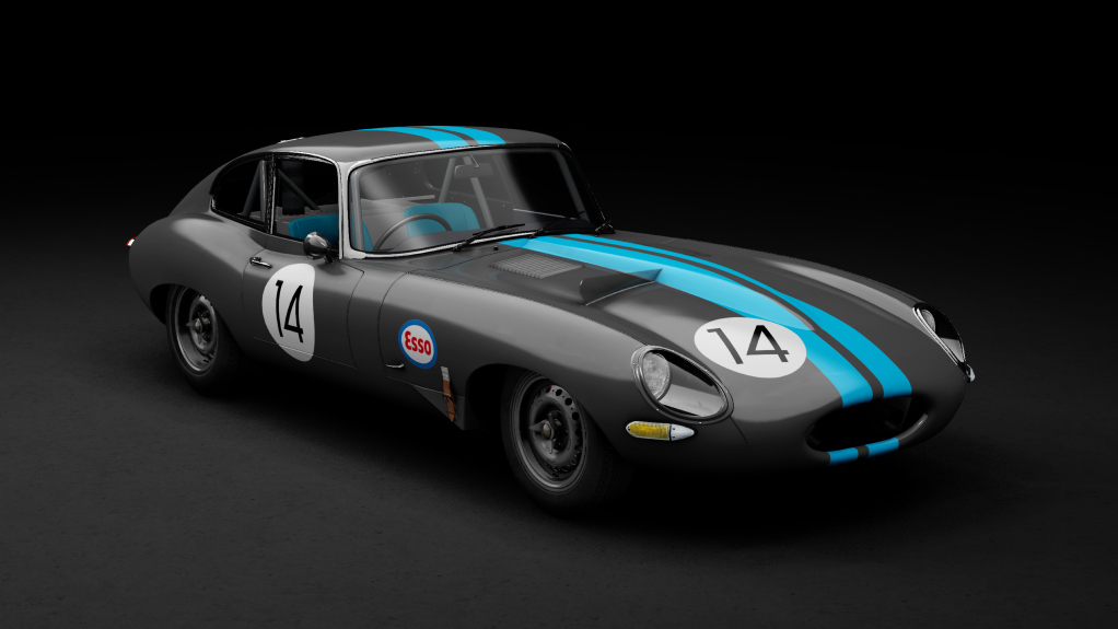 GTC60 Jaguar E-type Le Mans, skin grey_14