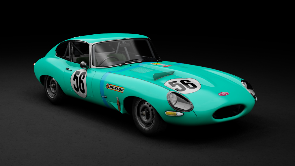 GTC60 Jaguar E-type Le Mans, skin mint_56