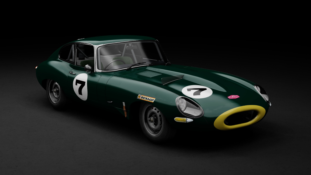 GTC60 Jaguar E-type Le Mans, skin racing_green_7