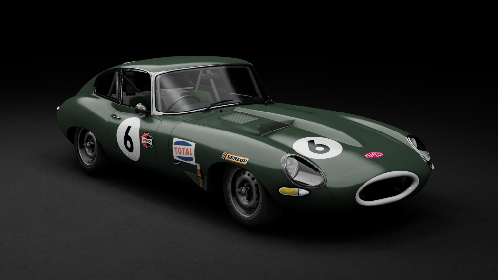 GTC60 Jaguar E-type Le Mans, skin sherwood_green_6