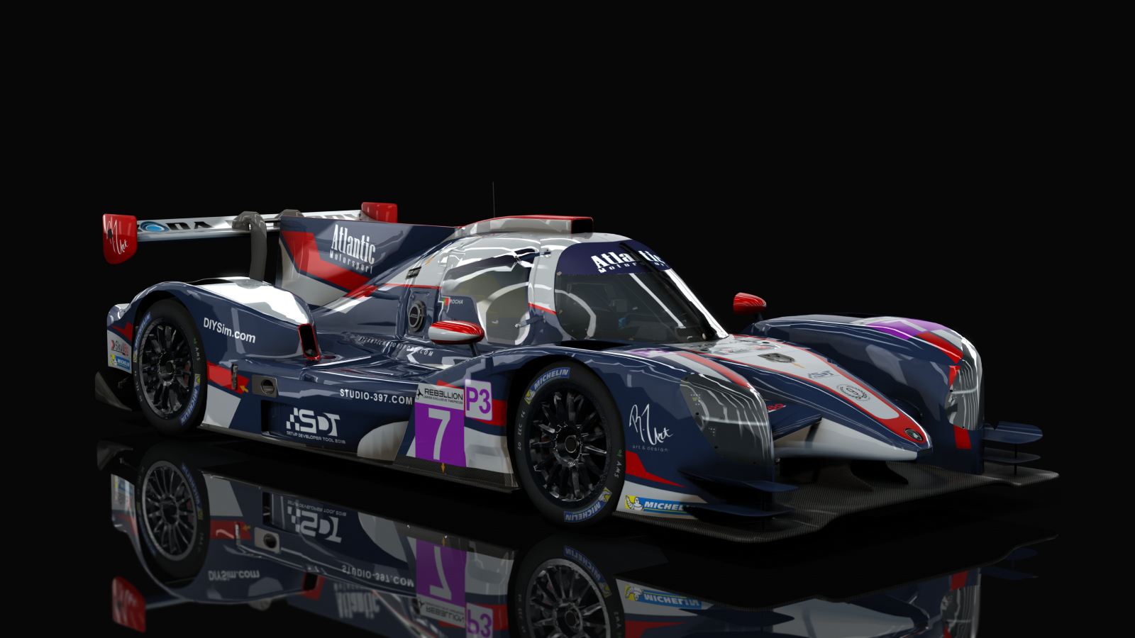 ACF - LMP3 Duqueine D08 2020, skin Atlantic Motorsport