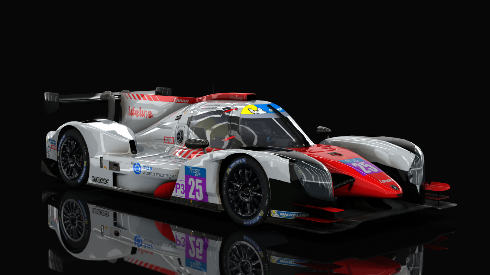 ACF - LMP3 Duqueine D08 2020, skin Lanan Racing