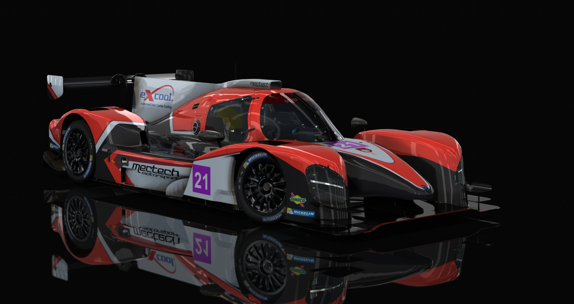 ACF - LMP3 Duqueine D08 2020, skin mectech racing