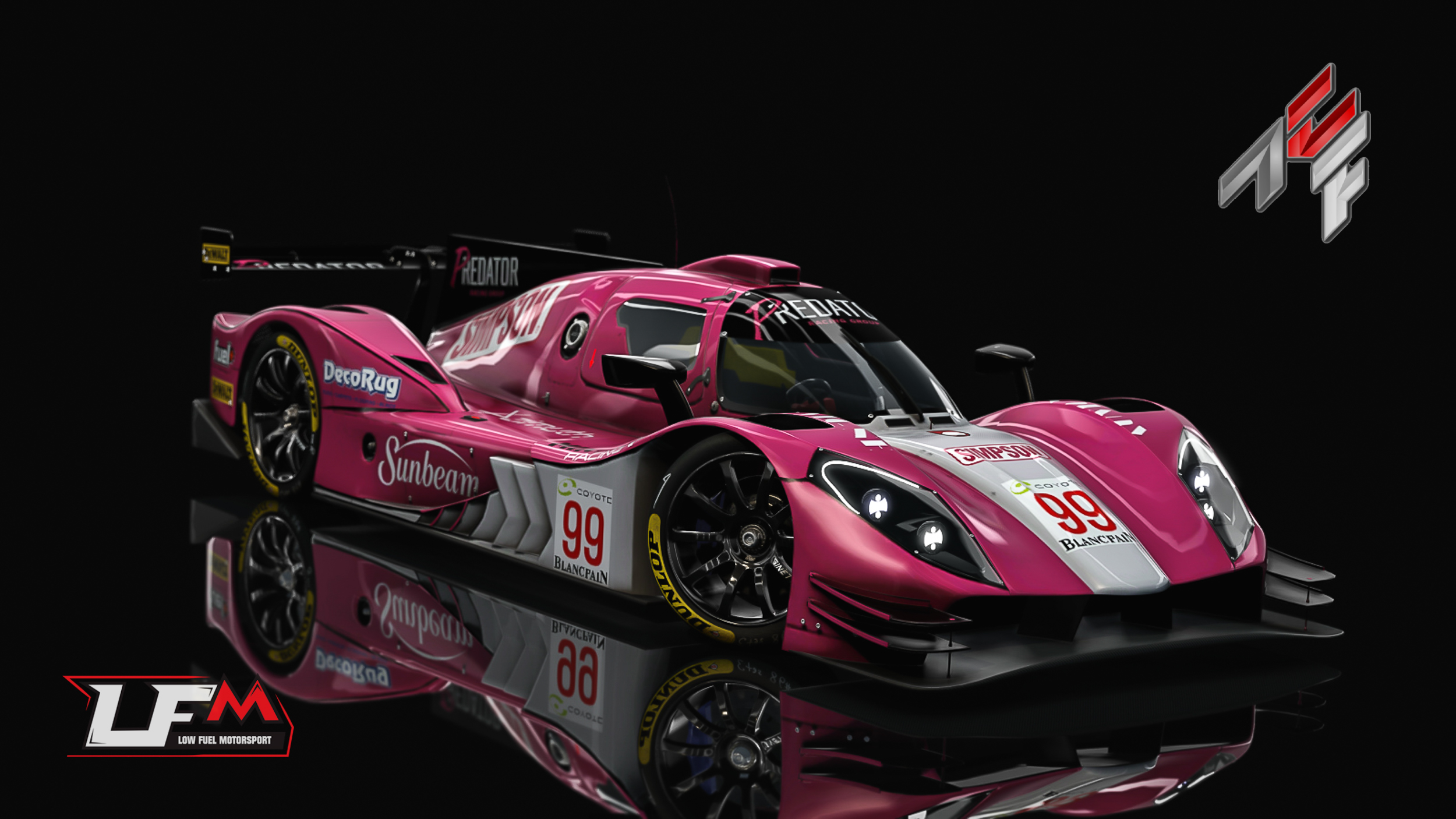 ACF LMP3 - Ginetta G61 LT P3 2020, skin 04_Predator 2