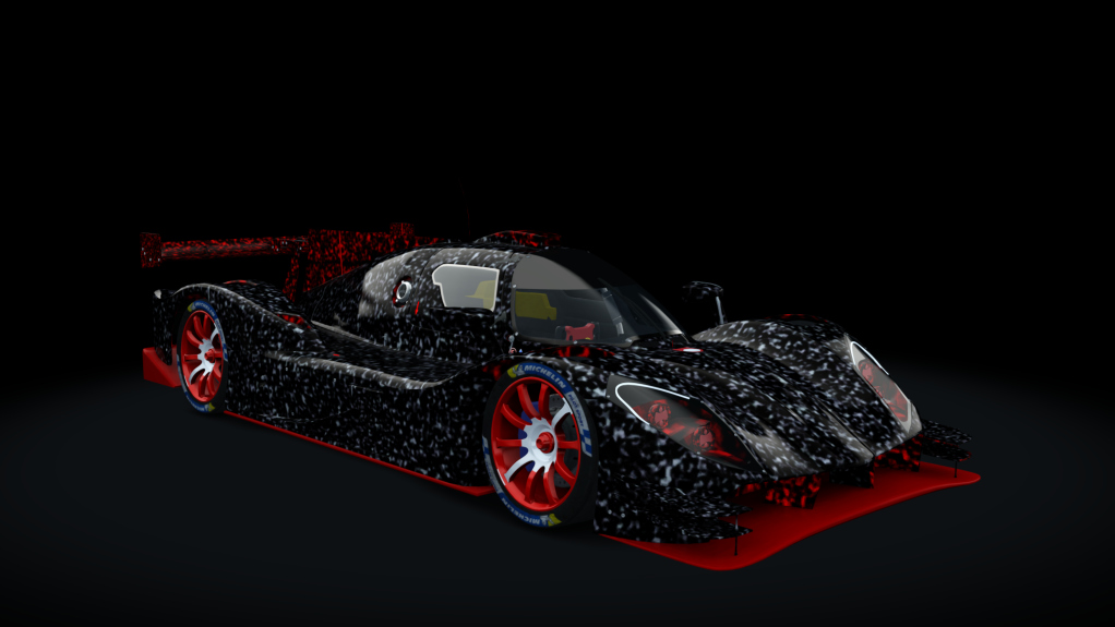 ACF LMP3 - Ginetta G61 LT P3 2020, skin theraxo static