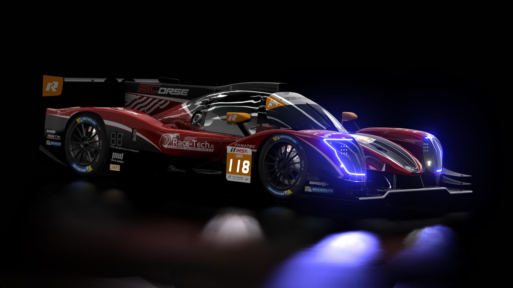 ACF LMP3 - Ligier JSP320 Nissan 2020, skin ACFIMSA_SEBRING_LMP3_118