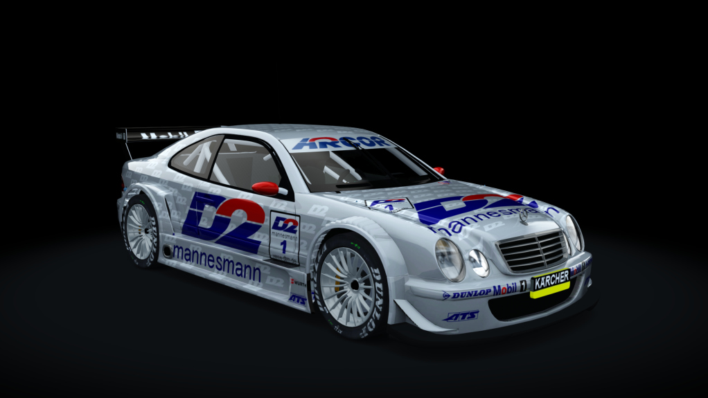 Mercedes CLK DTM 2001, skin 01