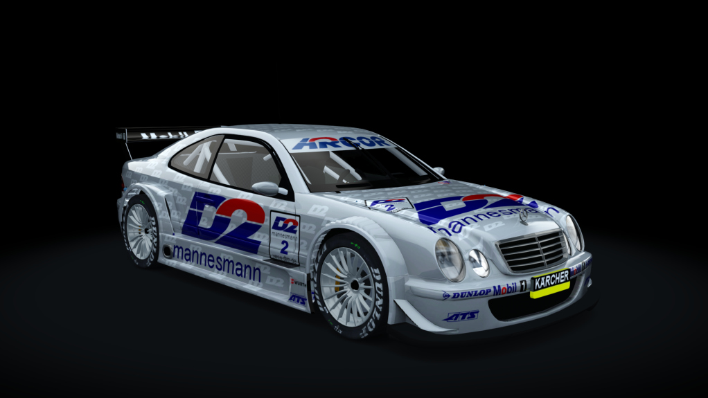 Mercedes CLK DTM 2001, skin 02