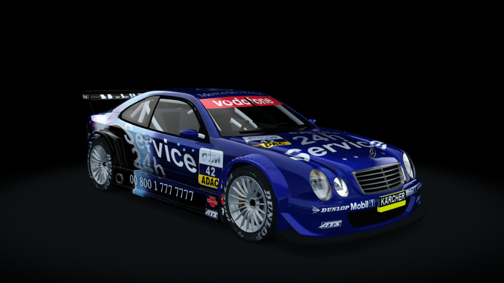 Mercedes CLK DTM 2001, skin 42