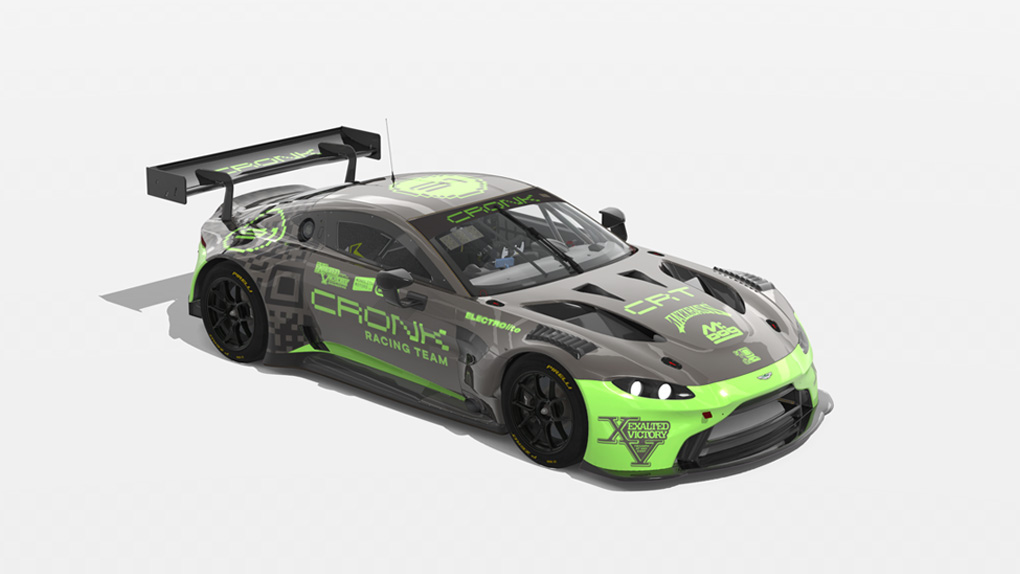 Aston Martin Vantage AMR GT3 Sprint 2019, skin Cronk_Racing_Team