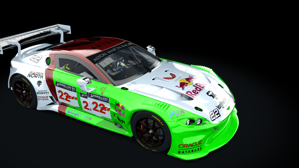 Aston Martin Vantage AMR GT3 Sprint 2019, skin Sebastien_Beaulieu season 07