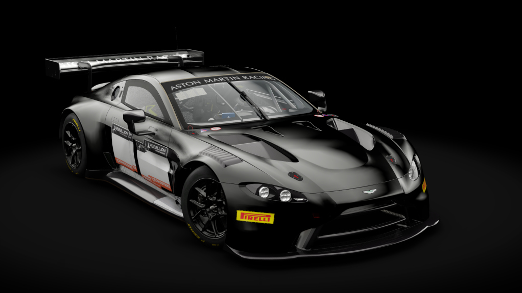 Aston Martin Vantage AMR GT3 Sprint 2019, skin sponsors
