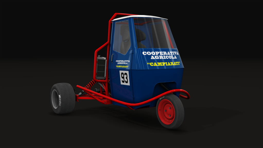 Pessio Garage Ape Proto "Terrorcarro", skin blue