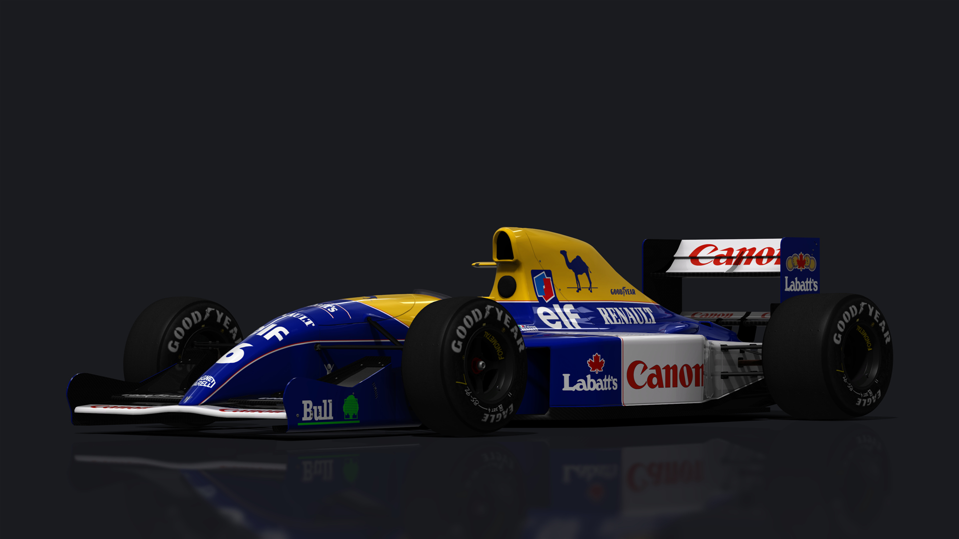 ASR Formula 1991 - Williams FW14, skin 6_Patrese_r8_r9