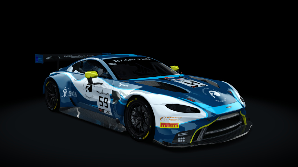 Aston Martin Vantage AMR GT3, skin 2019_BGTE_59