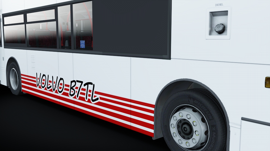 Alexander ALX400 - Volvo B7TL, skin demo