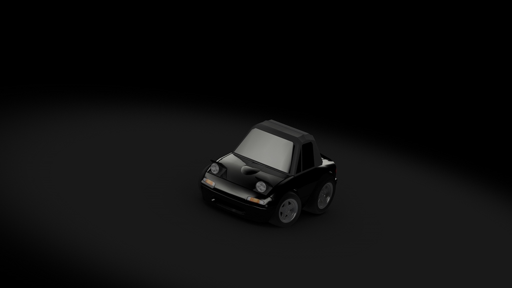 Choro Q Mazda MX5, skin black