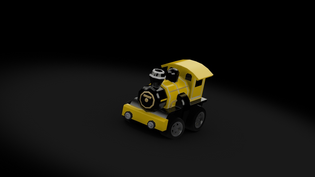 Choro Q Locomotive, skin yellow