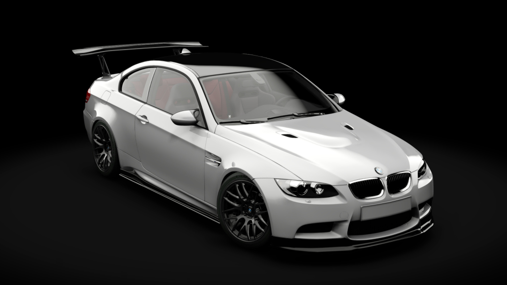 BMW M3 E92 Track Spec., skin 02_Silver