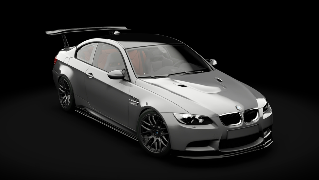 BMW M3 E92 Track Spec., skin 04_Space Gray