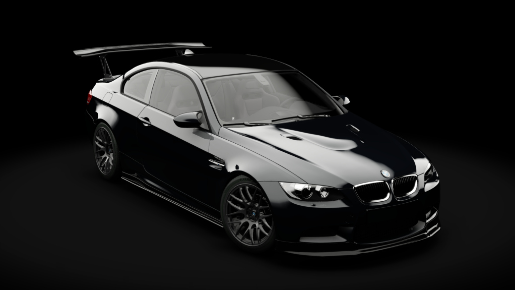 BMW M3 E92 Track Spec., skin 06_Jerez Black