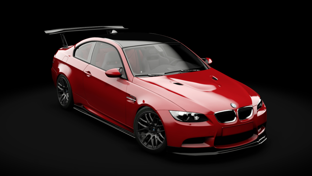 BMW M3 E92 Track Spec., skin 0_9Melbourne Red