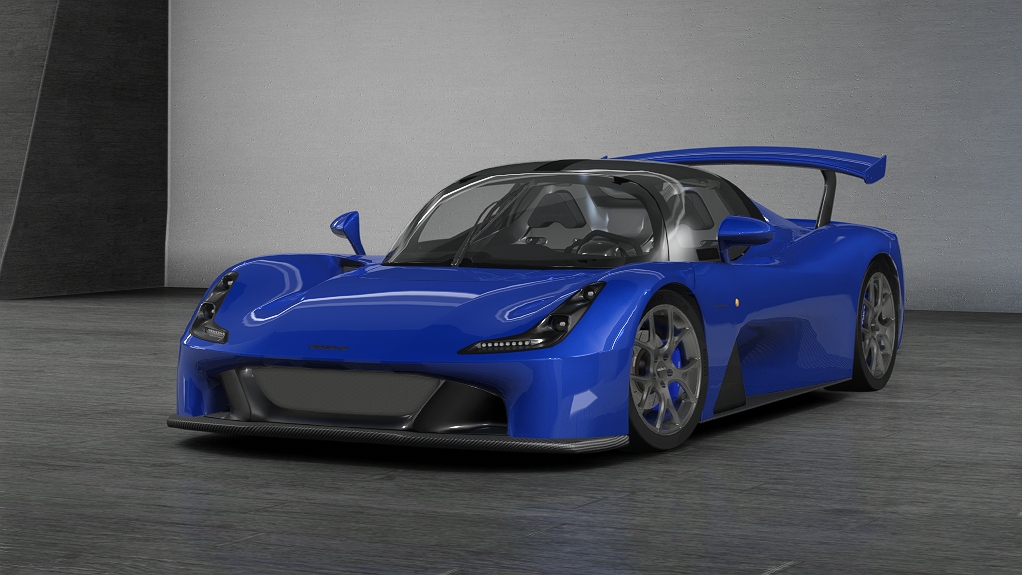 Dallara Stradale, skin blu_dallara
