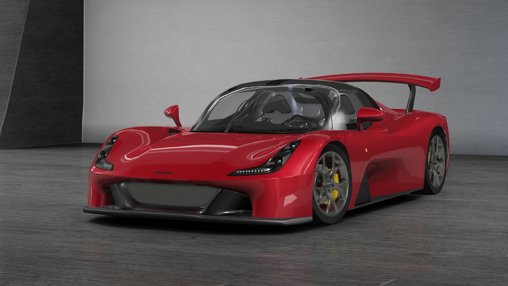 Dallara Stradale, skin rosso_porpora