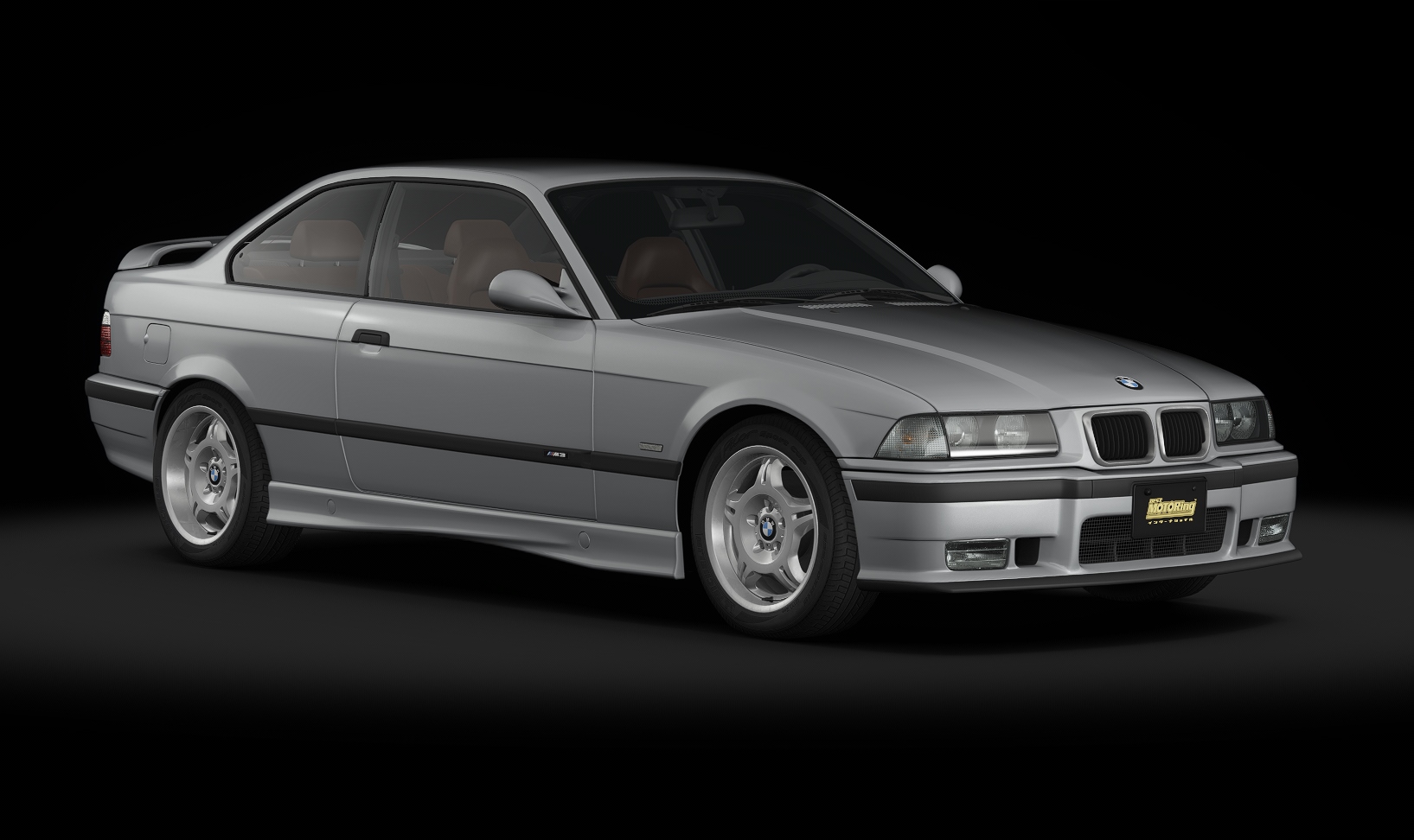 BMW M3 (E36), skin Titanium_Silver_Metallic