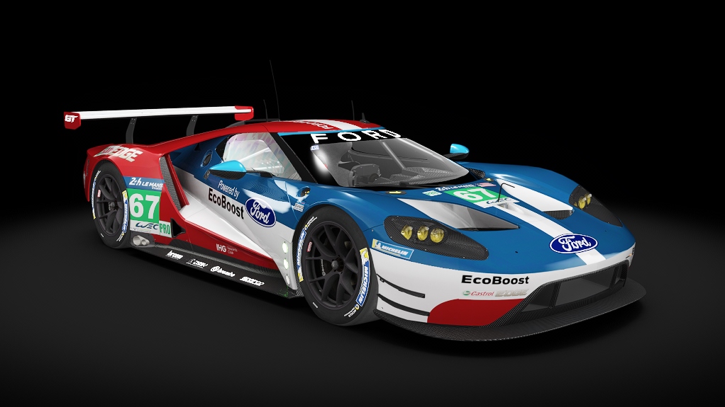 2016 Ford GT LM GTE, skin Ford Chip Ganassi Team UK #67
