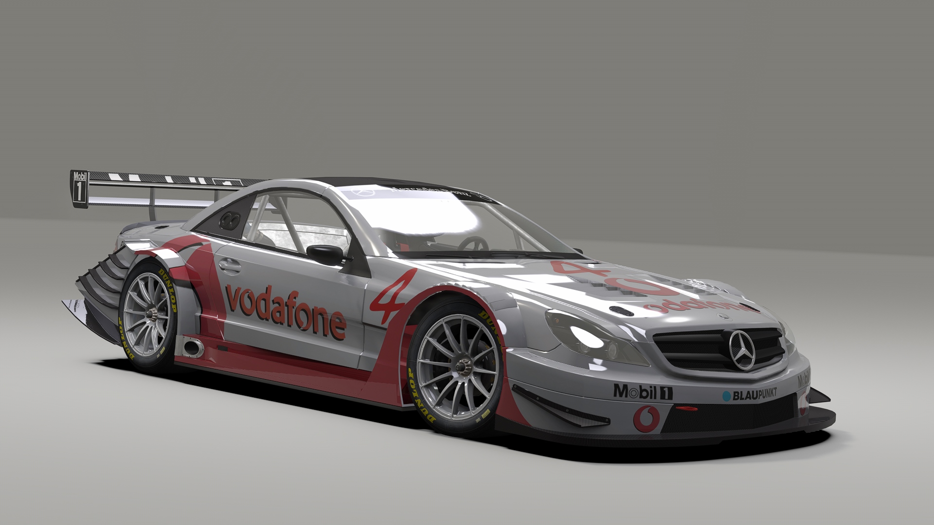 Mercedes-Benz SL63 AMG GT, skin AMG Vodafone #4