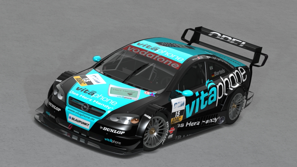 2002 Opel Astra DTM, skin Opel Team Holzer#15