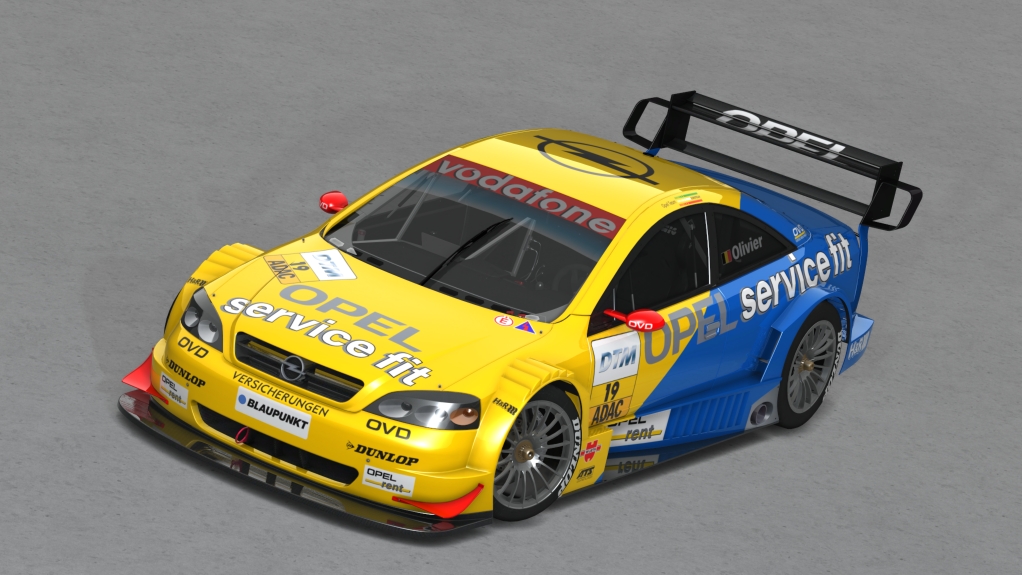 2002 Opel Astra DTM, skin Opel Team Phoenix#19