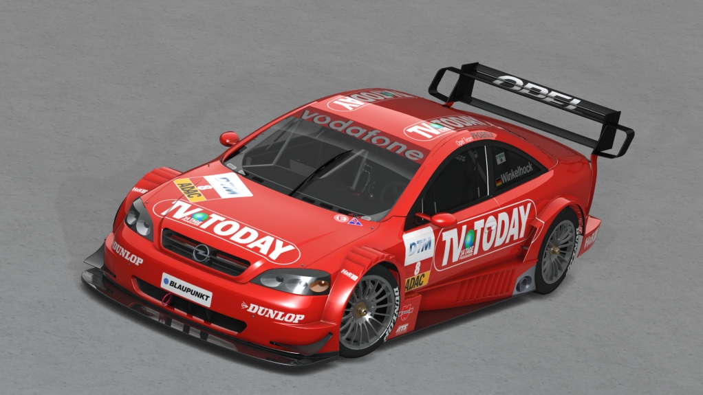2002 Opel Astra DTM, skin Opel Team Phoenix#8