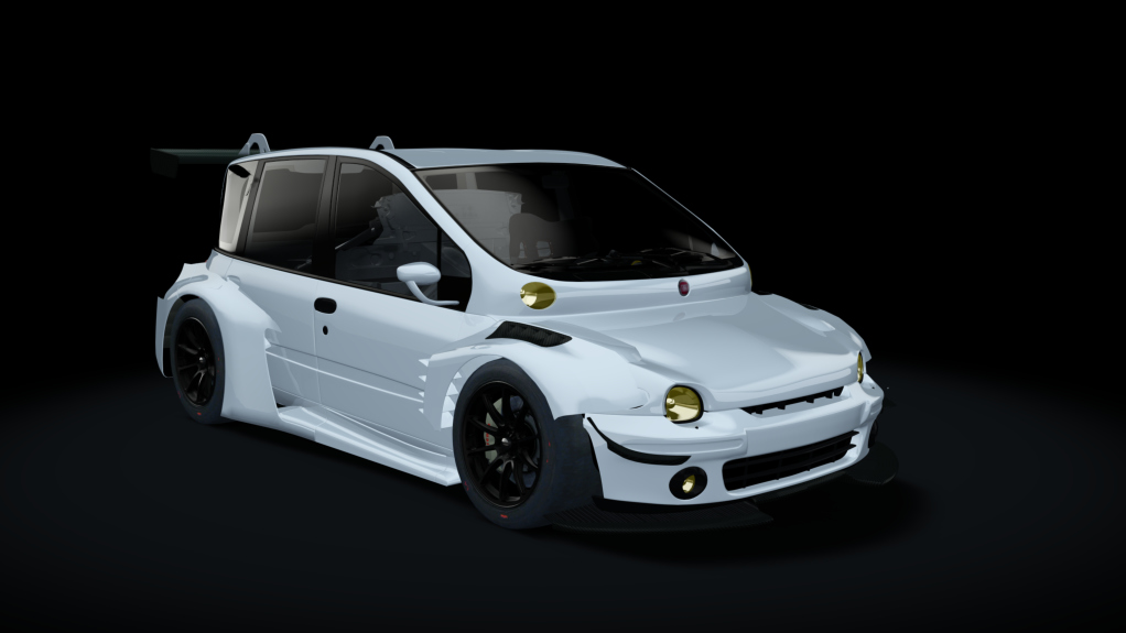 Fiat Multipla GT3, skin White
