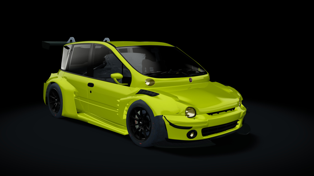 Fiat Multipla GT3, skin Yellow
