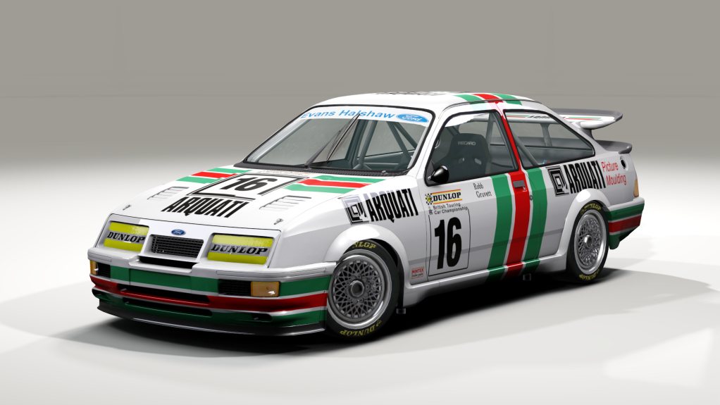 Ford Sierra RS500 DTM 90s, skin 87btcc_016_gravett