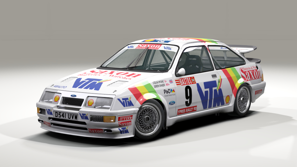 Ford Sierra RS500 DTM 90s, skin VTM_McRae