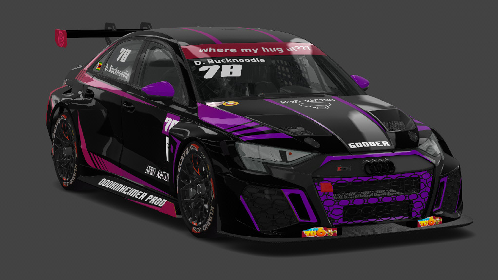 Audi RS3 LMS 2024, skin 78_Inferno