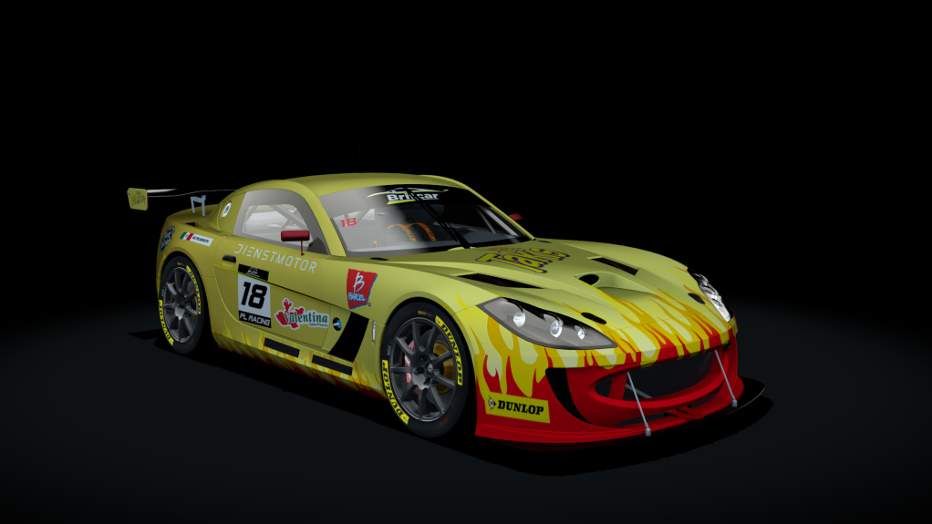 Ginetta GT4 LHD, skin PLRacing_18