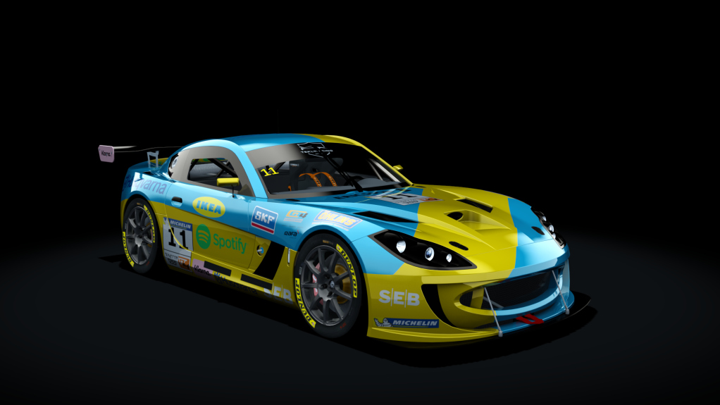 Ginetta GT4 LHD, skin RRR Endurance Benjabanana