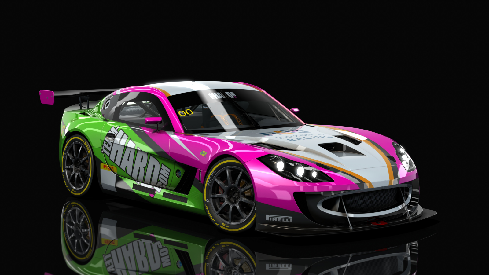 Ginetta GT4 LHD, skin Team_Hard_1