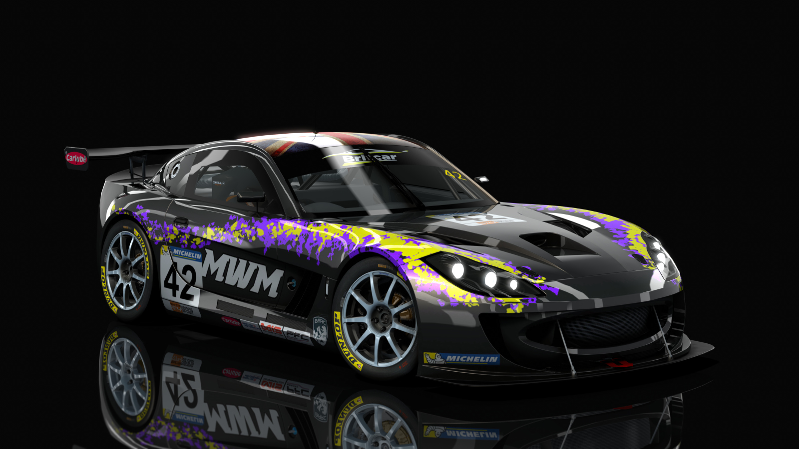Ginetta GT4 RHD, skin MWM_Ginetta